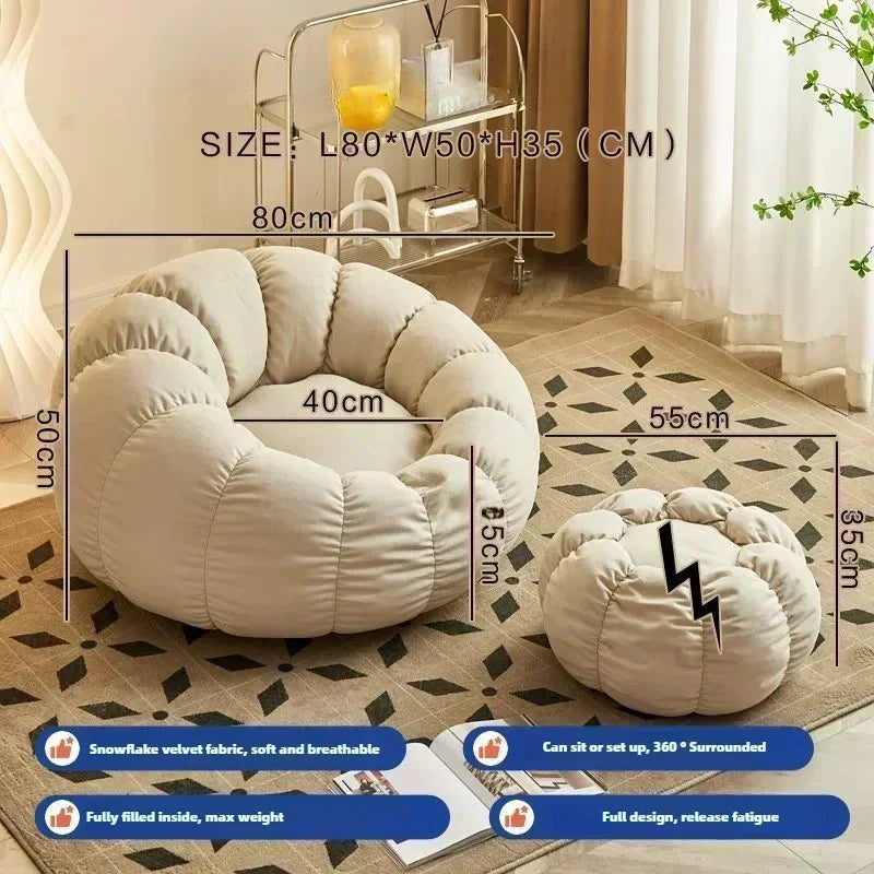 Fotel Cloud Comfort – Tkanina Bouclé