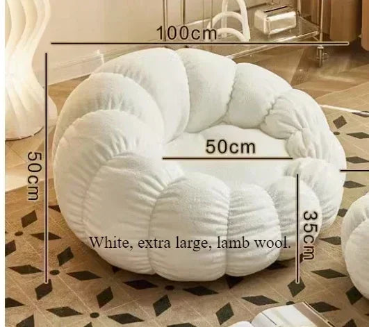 Fotel Cloud Comfort – Tkanina Bouclé