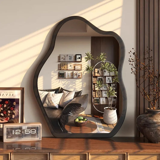 Lustro Stojące Royal Gold w Stylu Vintage