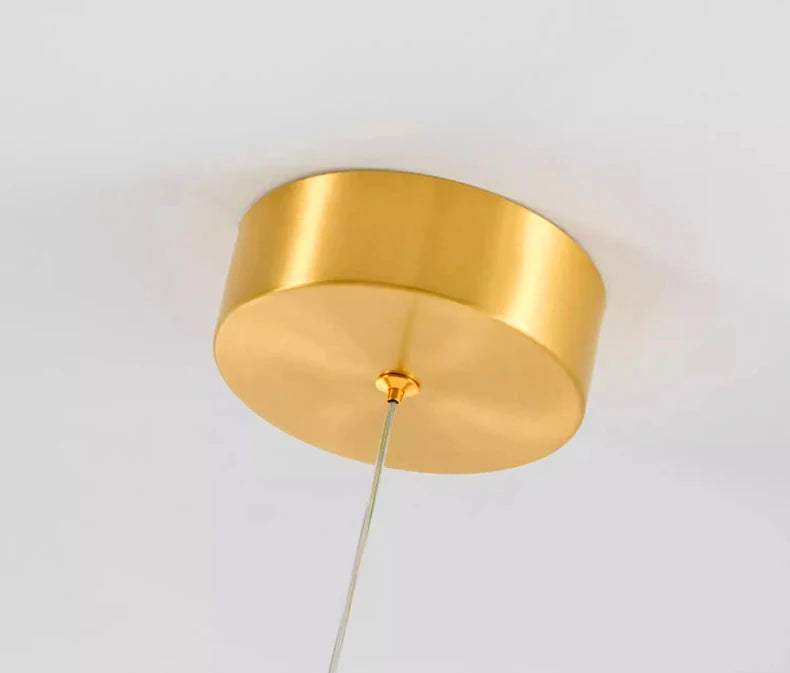 Żyrandol LED Ocean Wave – Nowoczesna Linia